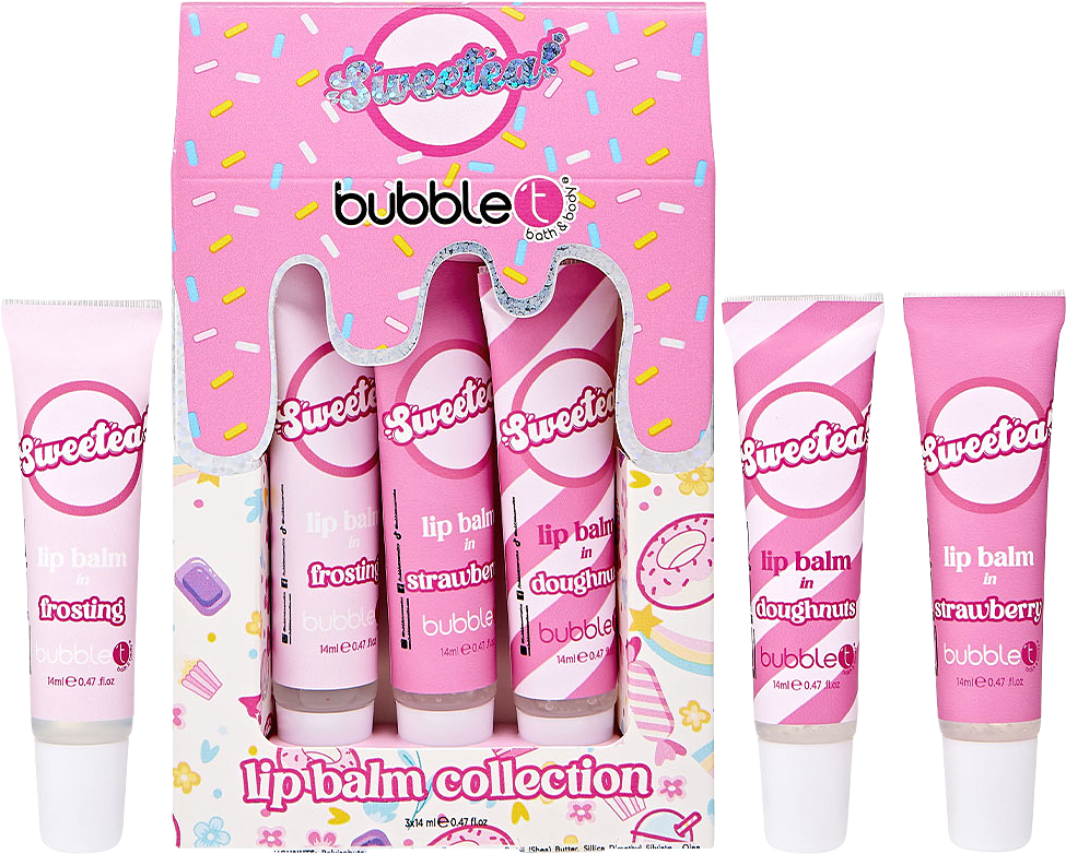Sweetea Lip Balm Collection, från BubbleT.