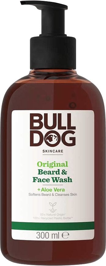 Original Beard & Face Wash, från Bulldog.