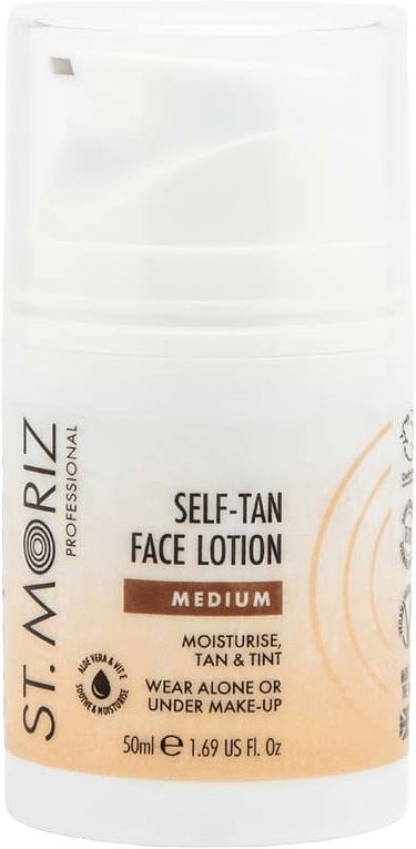 Pro Self-Tan Face Lotion Medium, från St. Moriz.