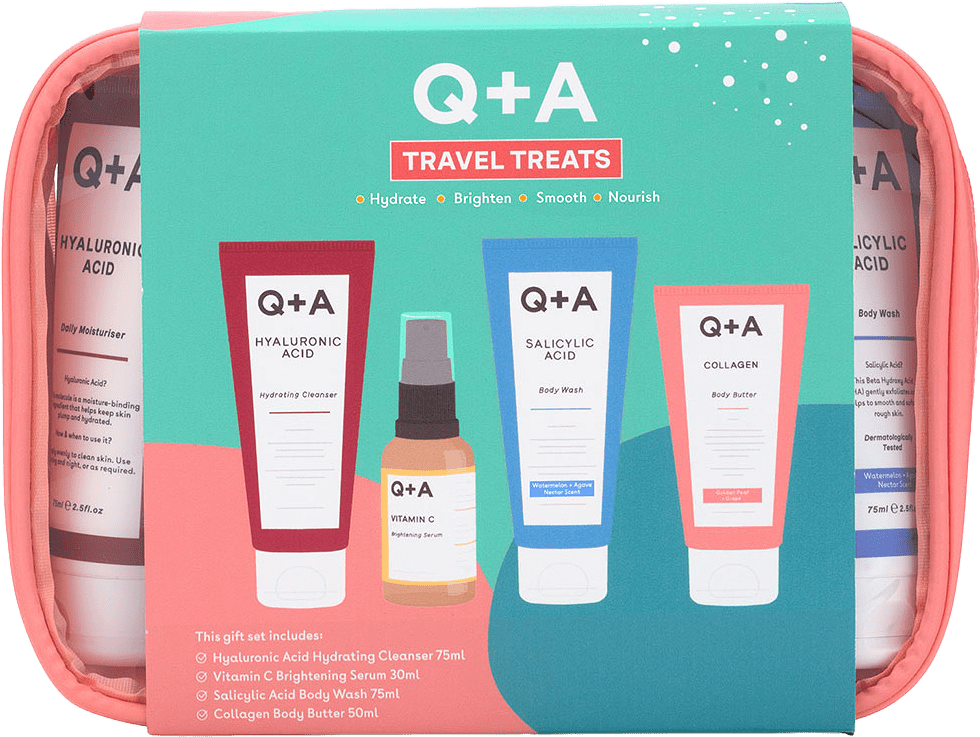 Travel Treats Gift Set, från Q+A.