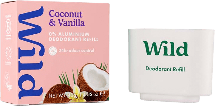 Deostick Refill Kokos & Vanilj, från Wild.