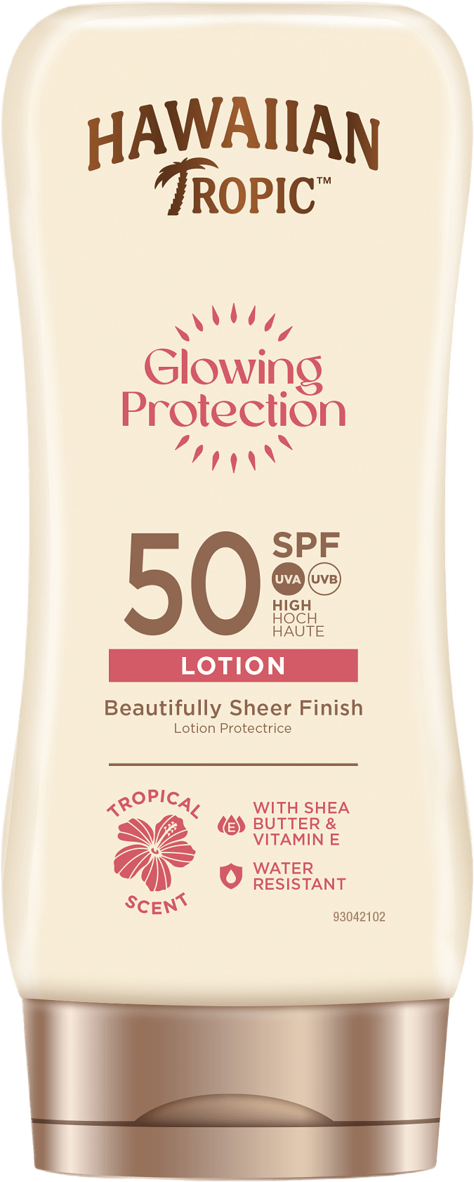 Glowing Protection Lotion SPF50, från Hawaiian Tropic.