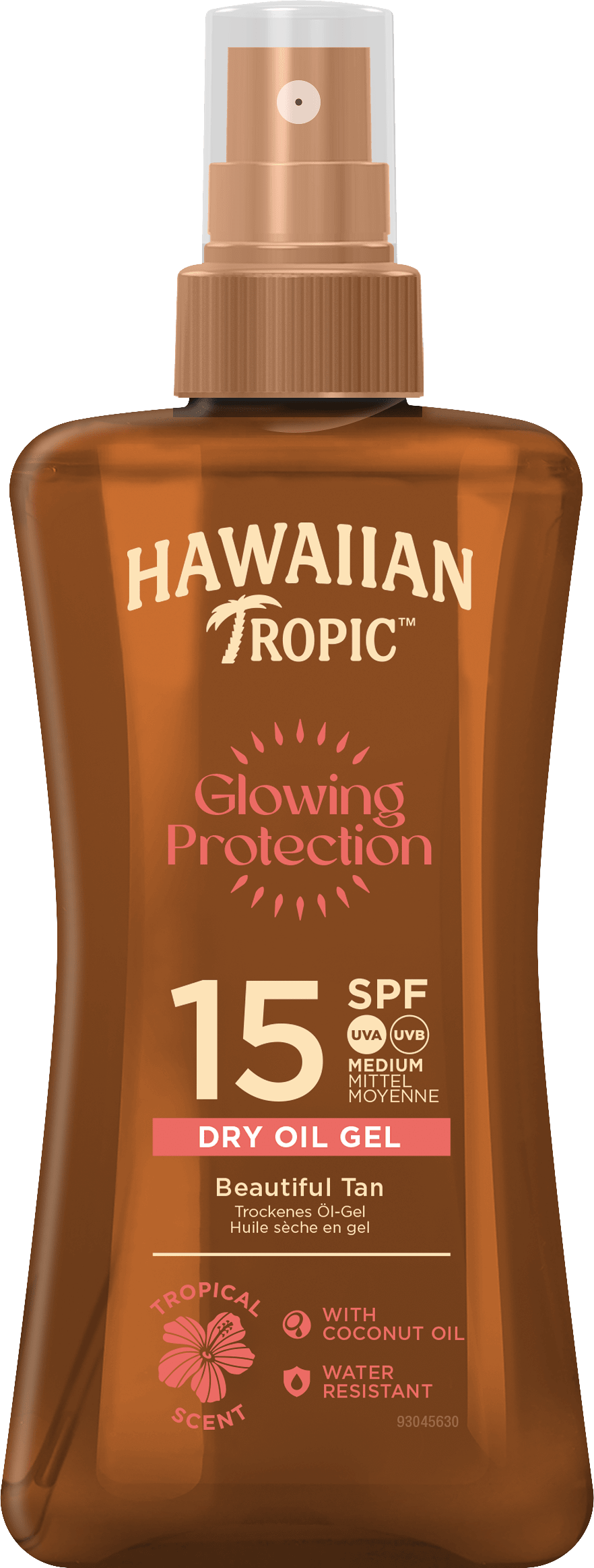 Glowing Protection Dry Oil Gel SPF15, från Hawaiian Tropic.