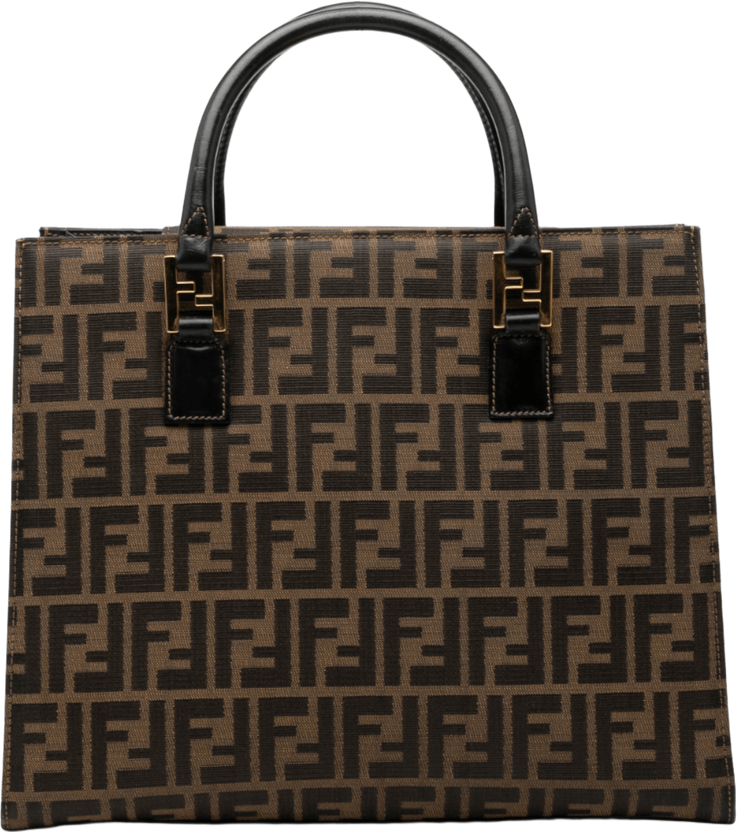 Fendi Zucca Canvas Tote, från Luxclusif, i färgen brown.