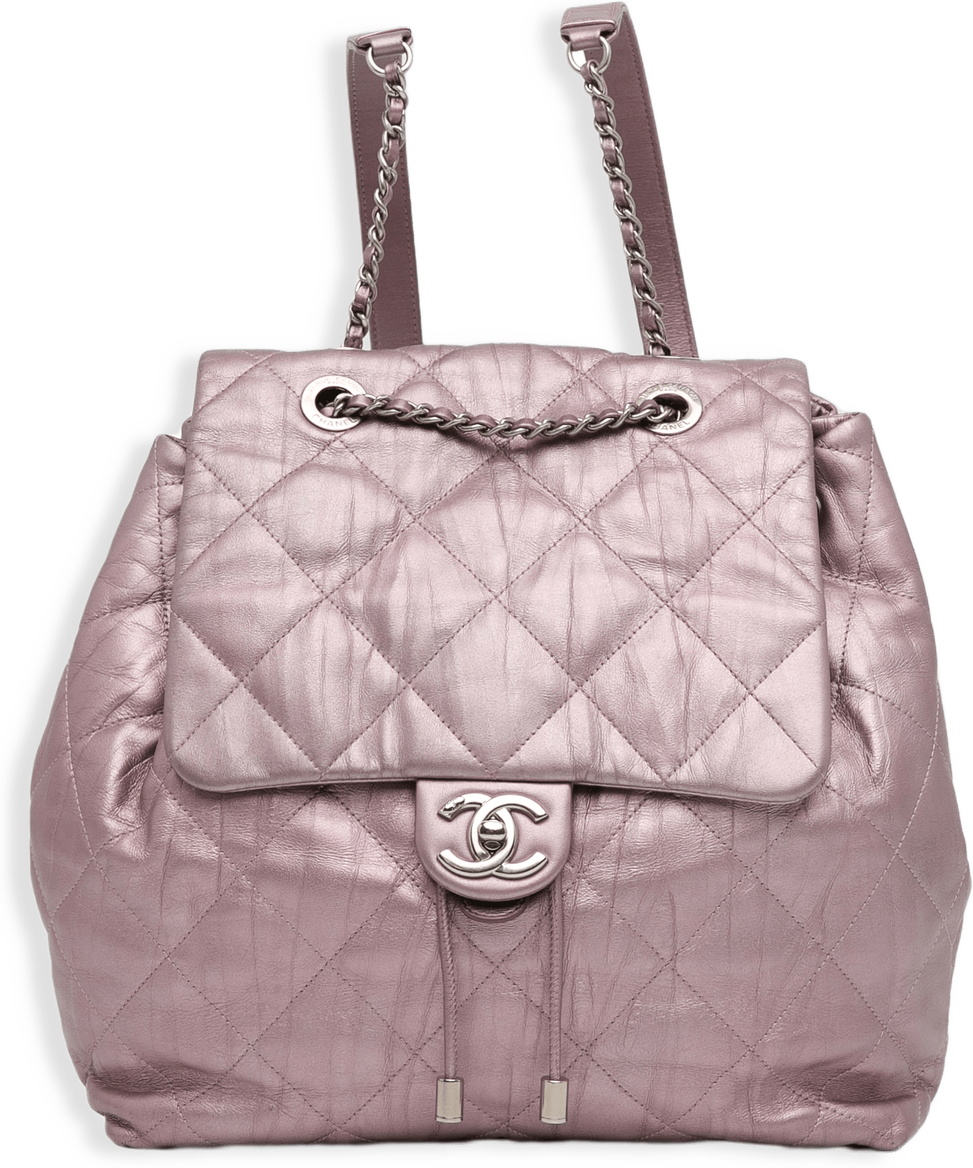 Chanel Quilted Iridescent Calfskin Ground Control Backpack