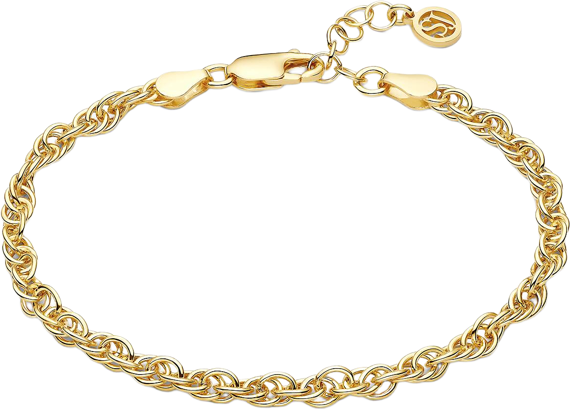 Intreccio Bracelet, från Sif Jakobs Jewellery, i färgen gold.