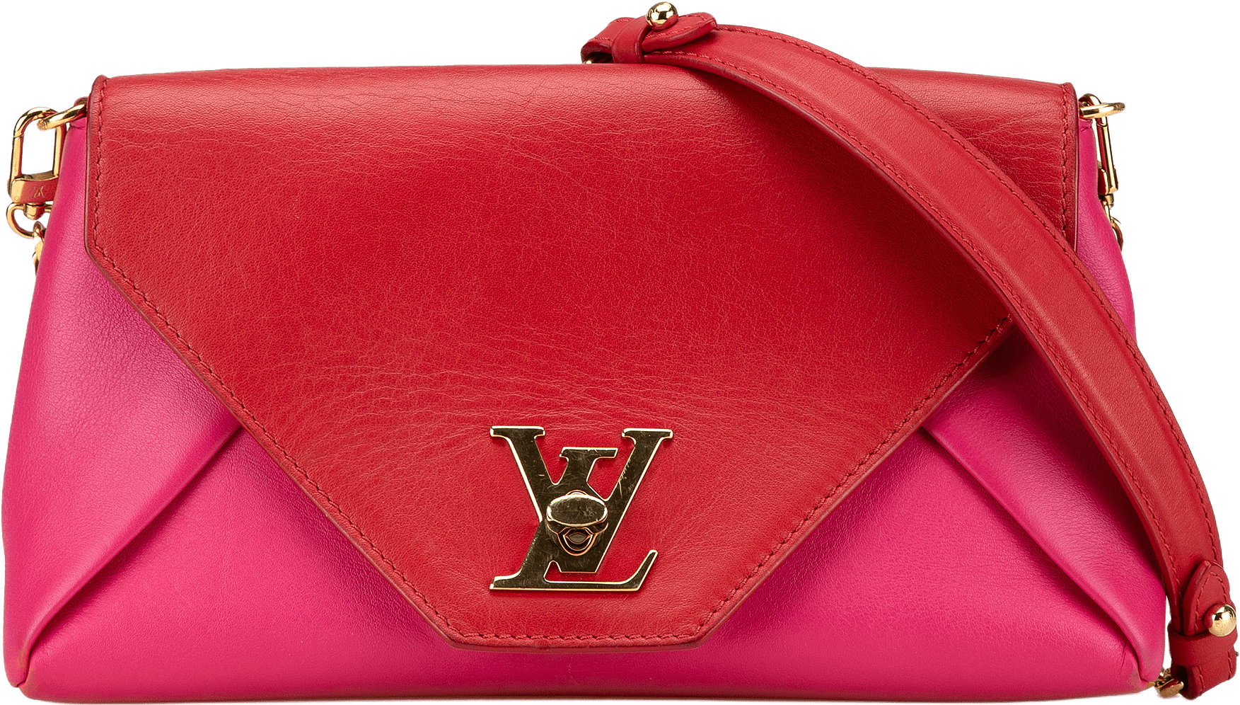 Louis Vuitton Bicolor Love Note, från Luxclusif, i färgen red.