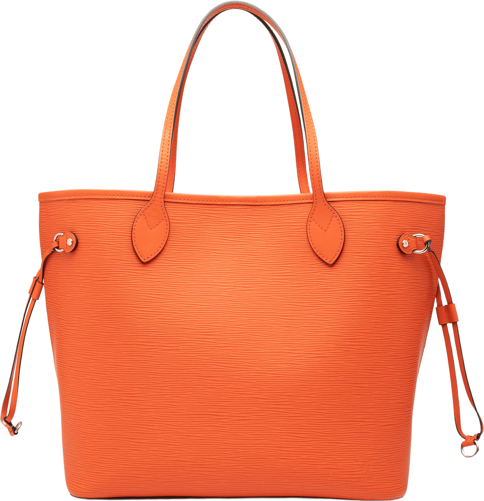 Louis Vuitton Epi Neverfull Mm, från Luxclusif, i färgen orange.