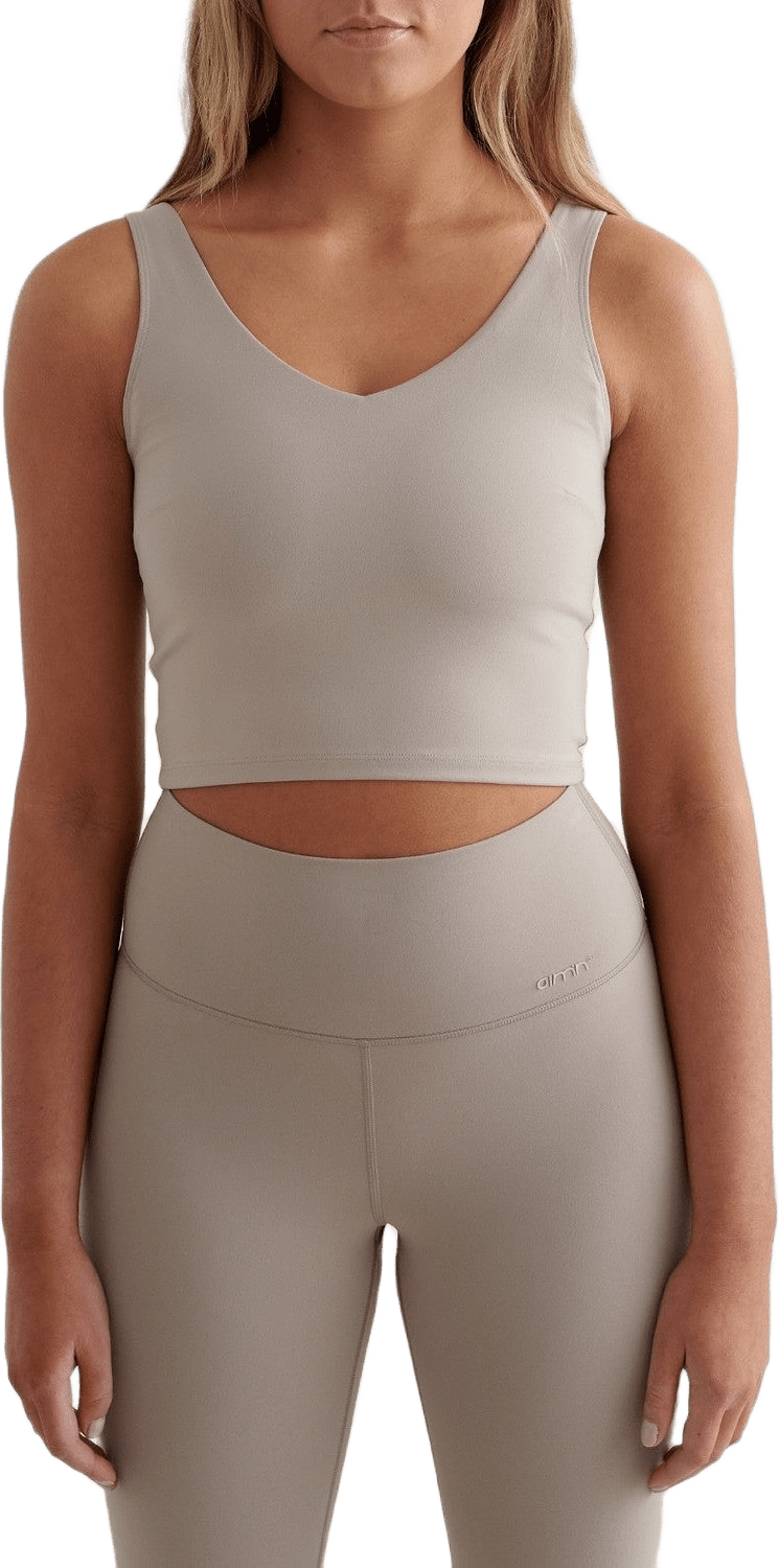 Sense Bralette, från aim'n, i färgen dark clay.