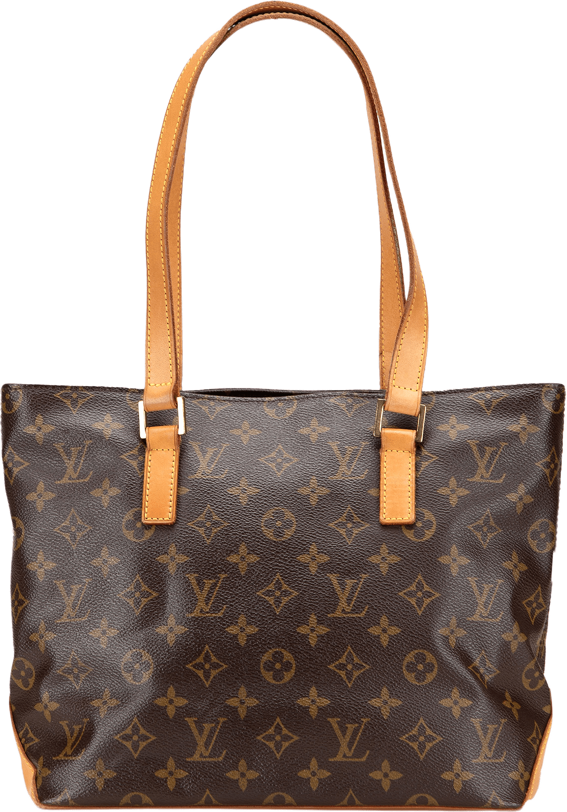 Louis Vuitton Monogram Cabas Piano, från Luxclusif, i färgen brown.