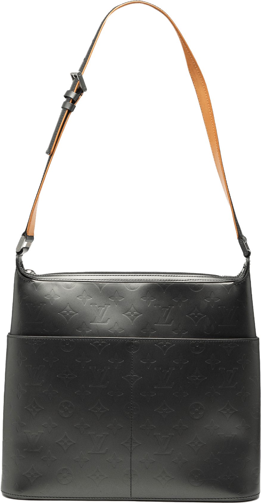 Louis Vuitton Monogram Mat Sutter, från Luxclusif, i färgen dark gray.