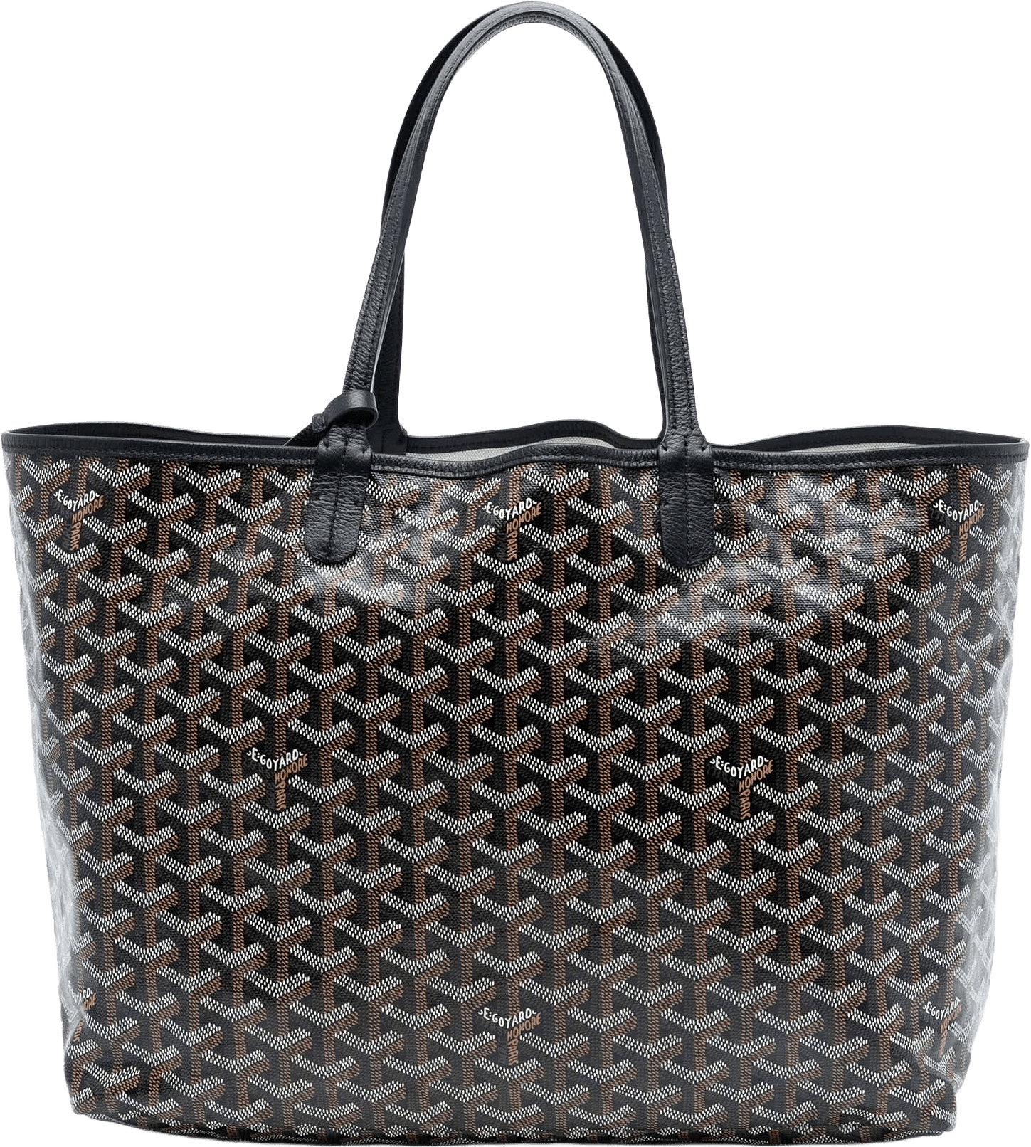Goyard Goyardine Saint Louis Pm, från Luxclusif, i färgen black.