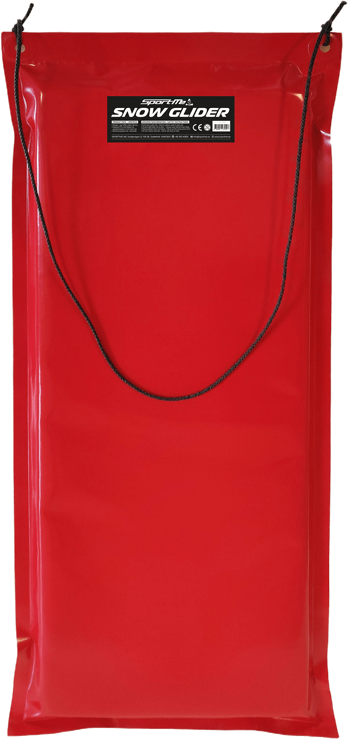 Åkmadrass 125 X 54cm, från Sportme, i färgen röd.