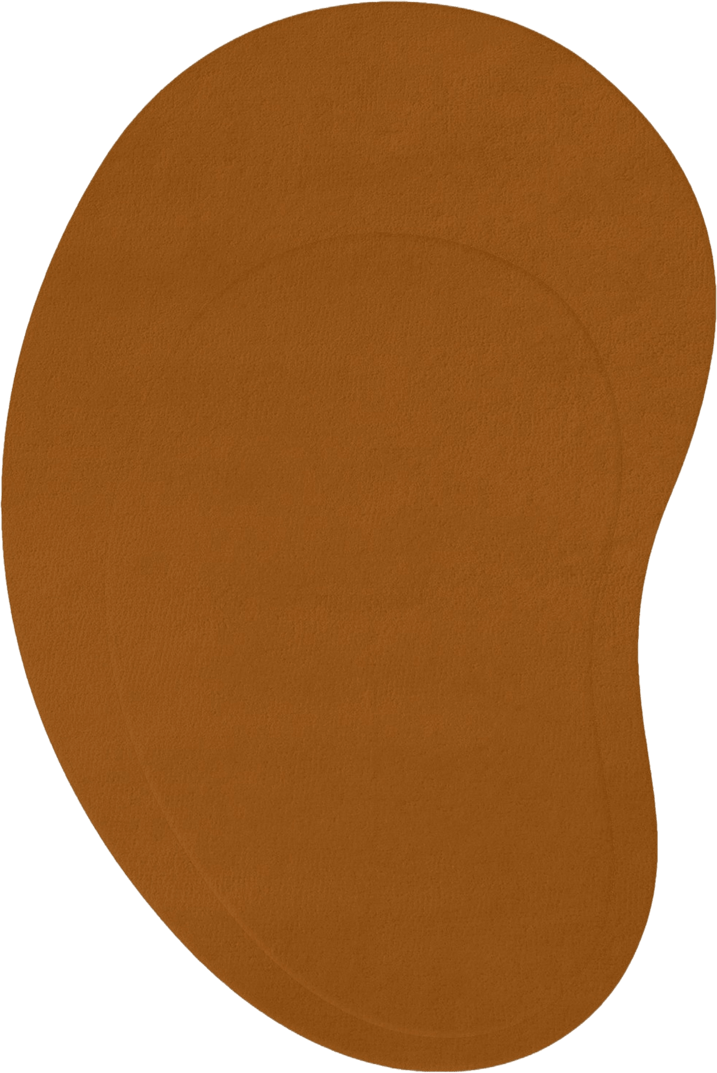 Residue Ullmatta Dark Ochre, från Layered, i färgen dark ochre.