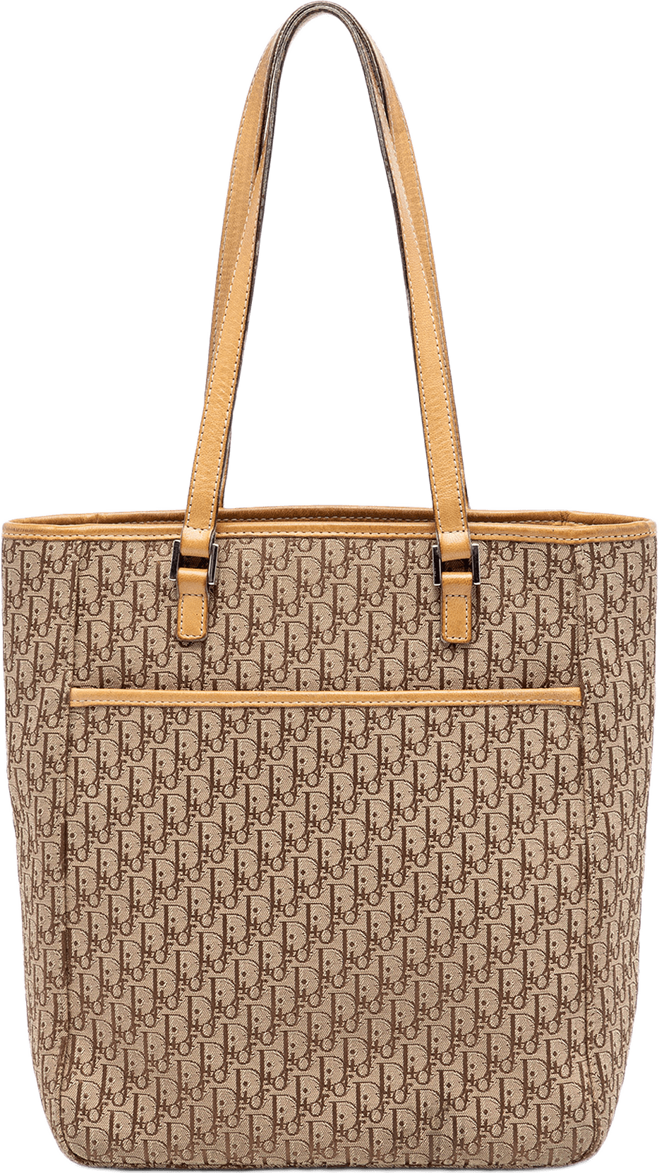 Dior Diorissimo Trotter Canvas Tote, från Luxclusif, i färgen beige.