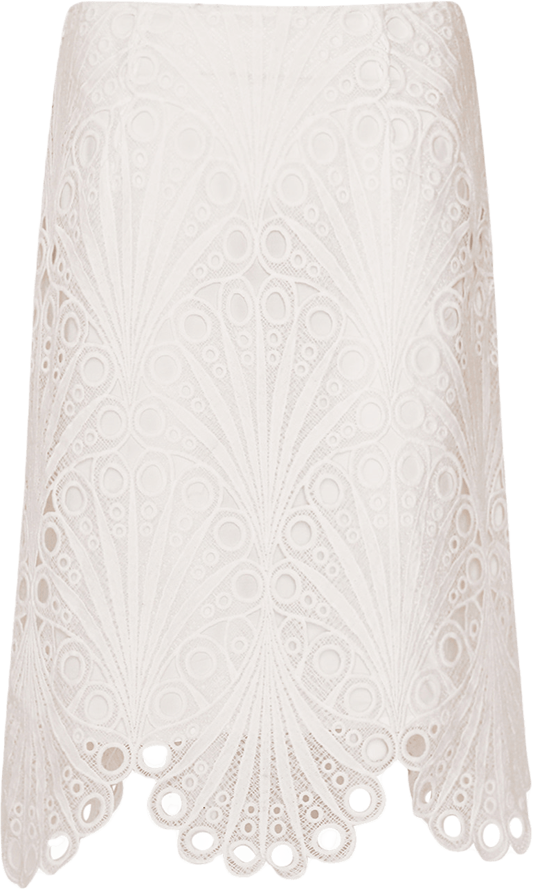 Karoni Skirt - Ivory, från Noella, i färgen ivory.
