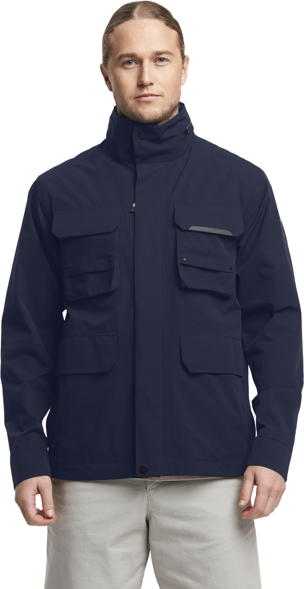 Reporter Jacket Men, från Tenson, i färgen mörk marinblå.