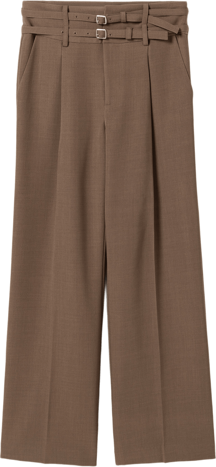 N-darryl Hw Pants - Sand, från Noella, i färgen sand.