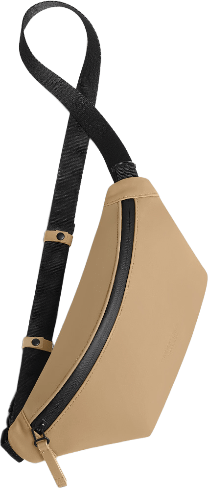 Däsh Bumbag, från Gaston Luga, i färgen latte.