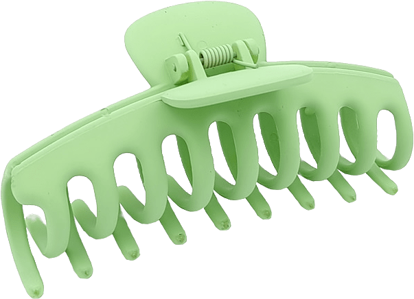 11 Cm Rund Gummerad Klämma, från Complement, i färgen green.