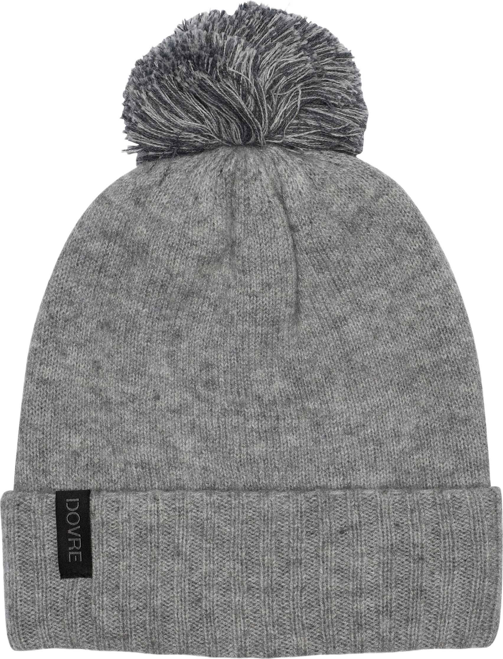 100% Merinoull, Mössa, Röd, från Dovre, i färgen grey.