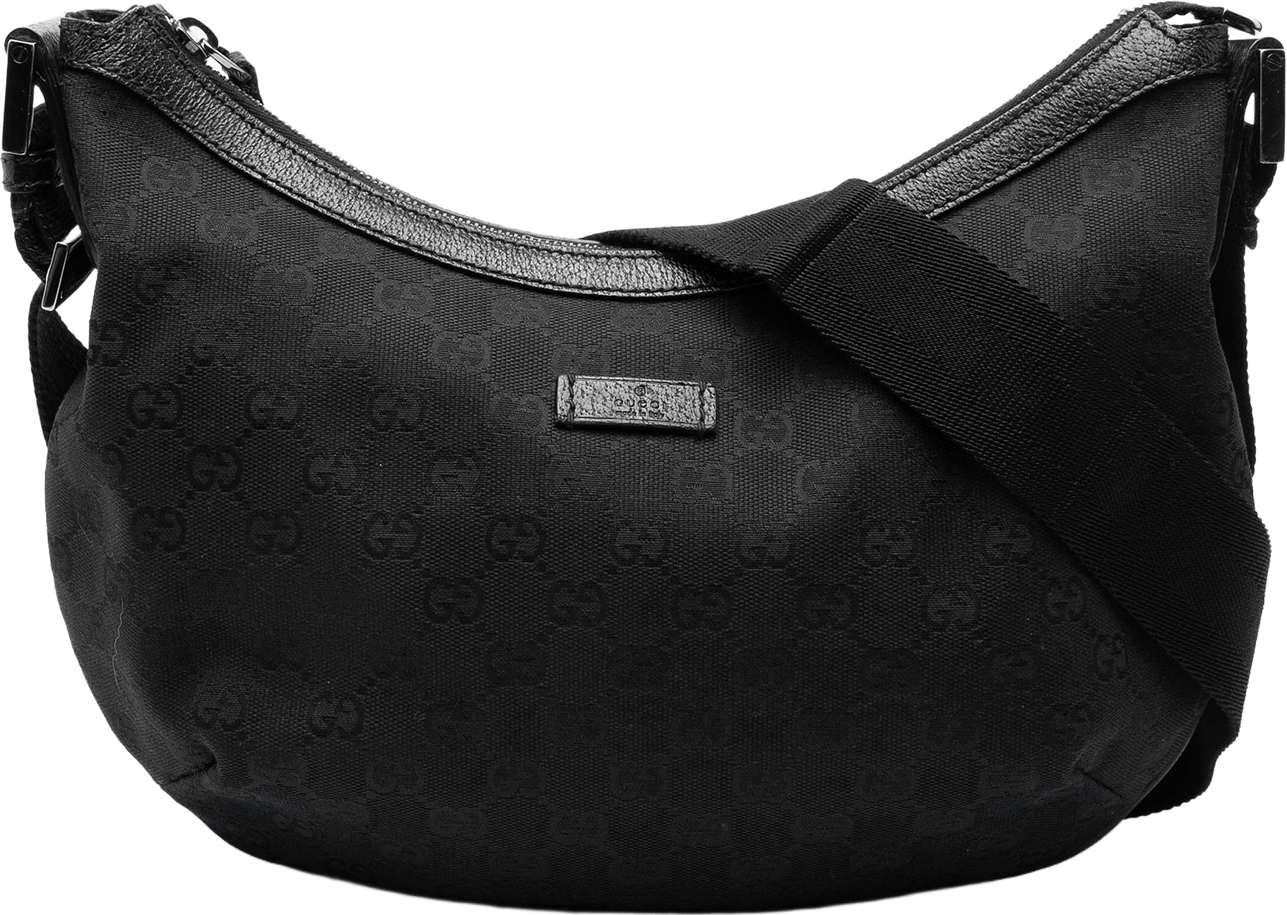 Gucci Gg Canvas Crossbody, från Luxclusif, i färgen black.