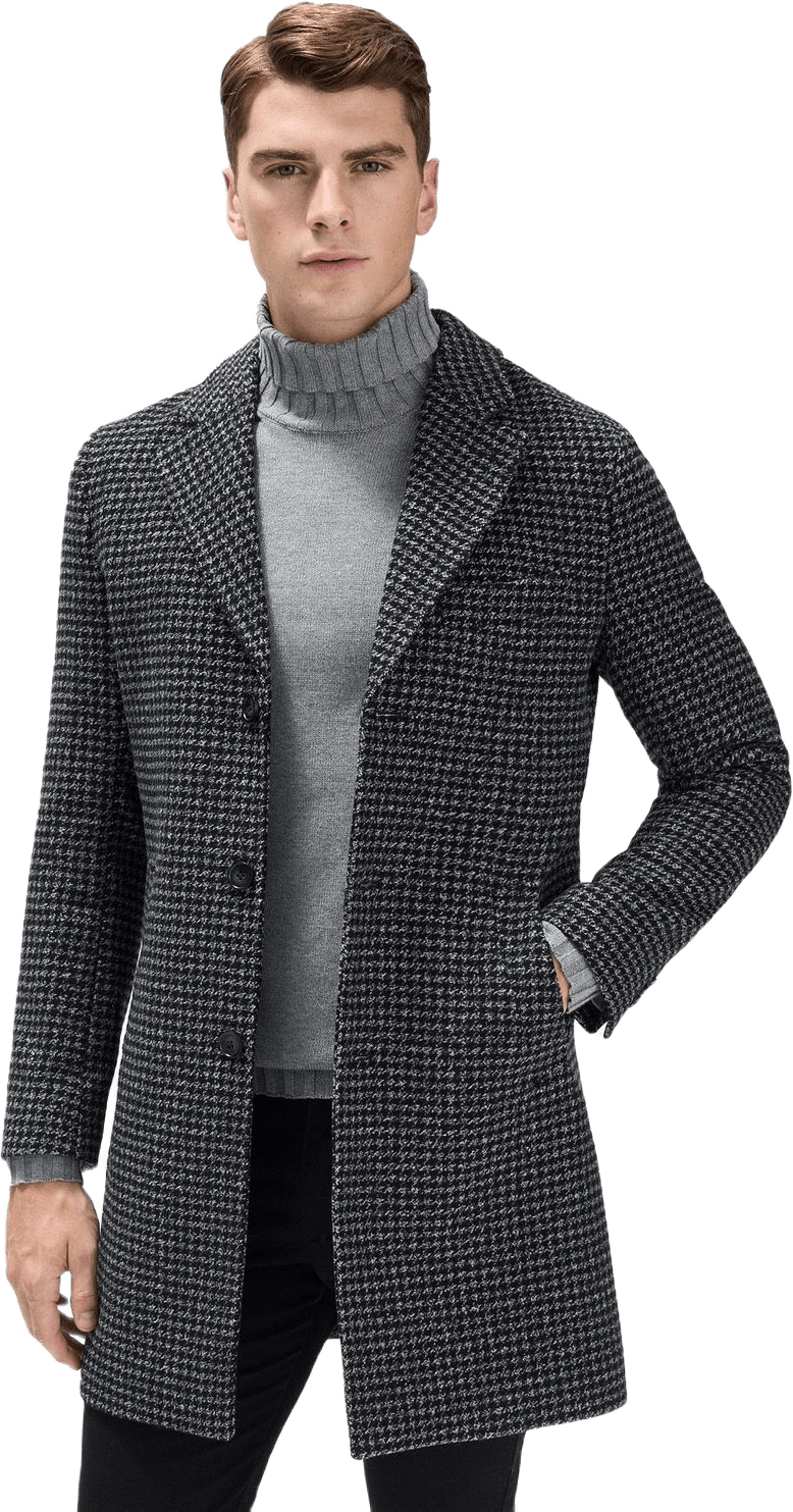 Single Coat, från John Henric, i färgen grey.