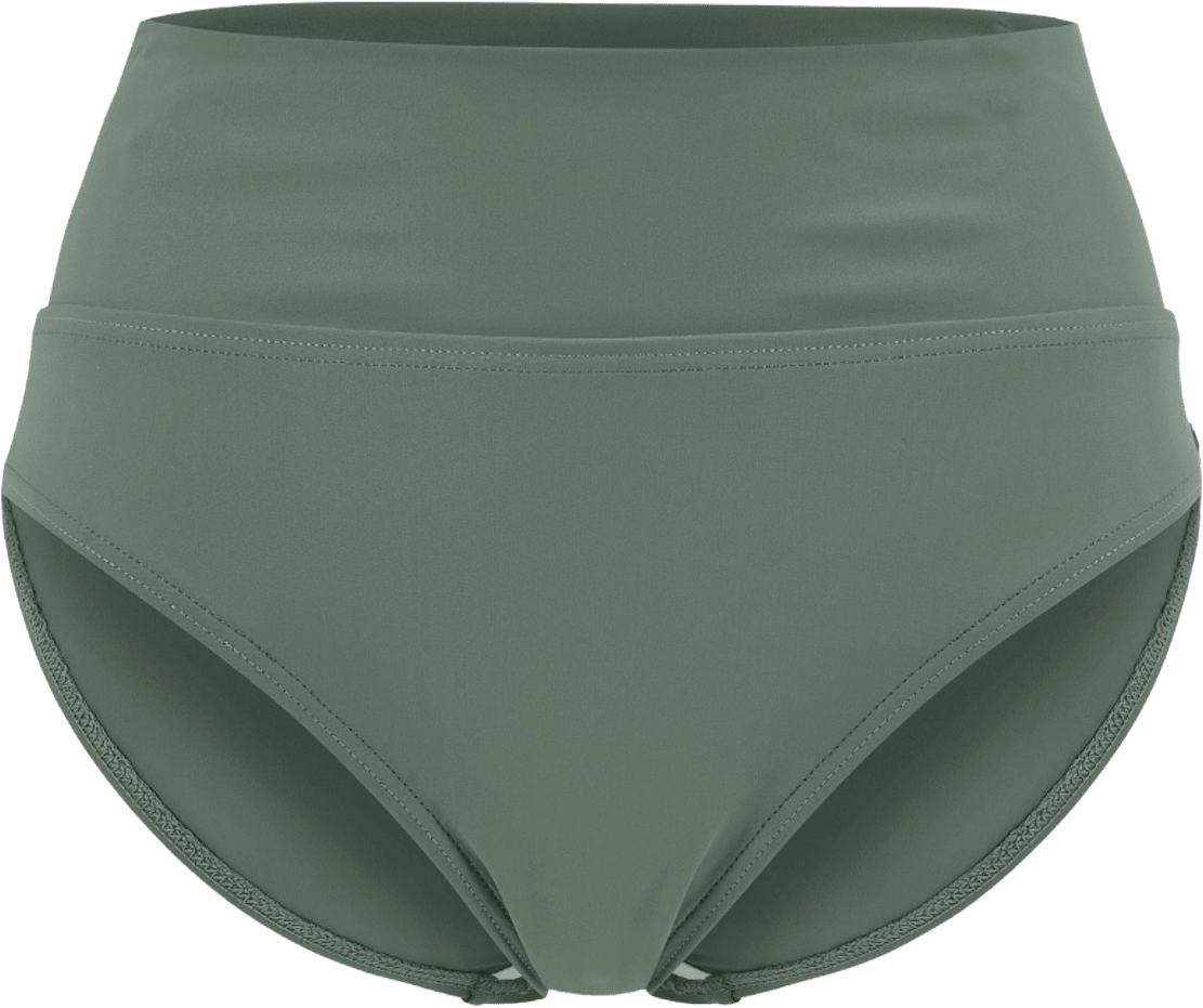 Sicily Excellent Vikbar Bikinitrosa, från Swegmark, i färgen olive green.