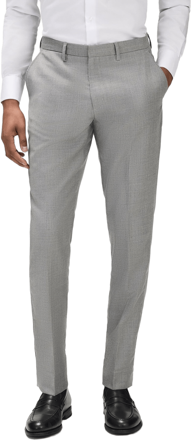 Wool Trousers Marco, från John Henric, i färgen light grey.