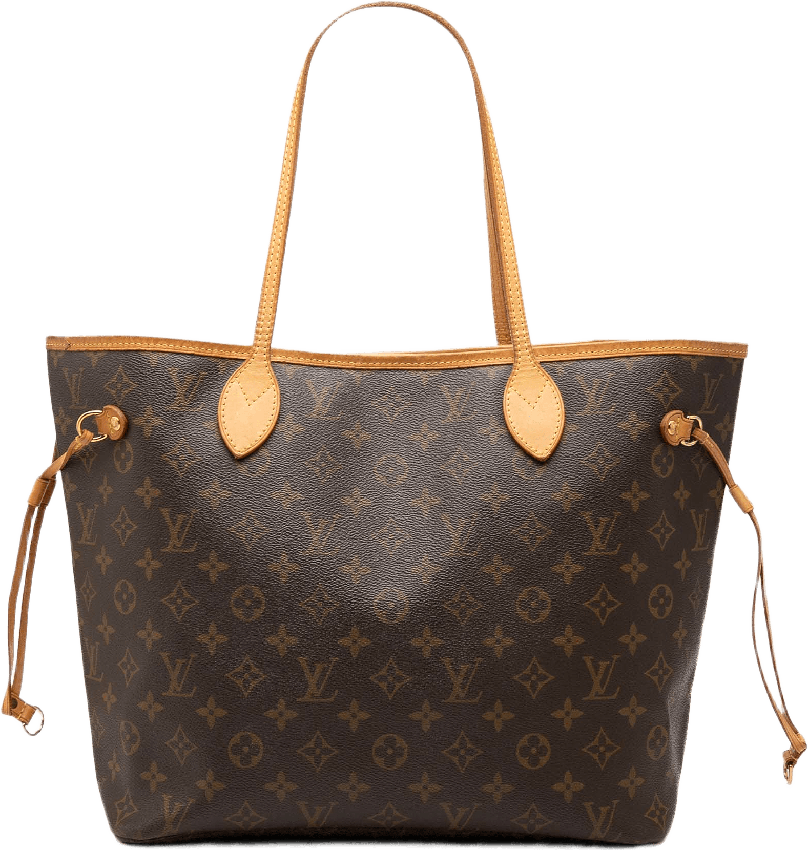 Louis Vuitton Monogram Neverfull Mm, från Luxclusif, i färgen brun.