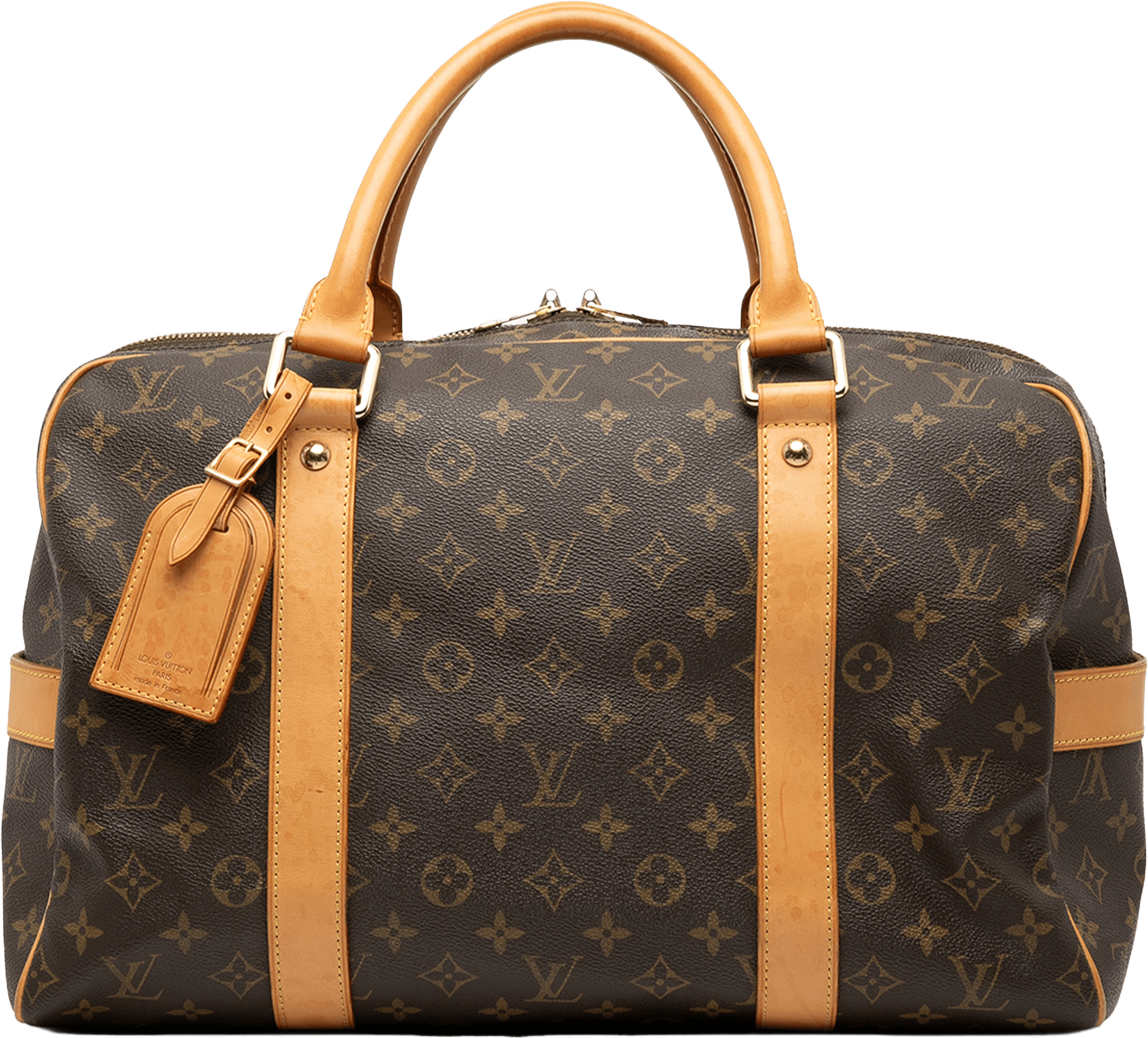 Louis Vuitton Monogram Carryall, från Luxclusif, i färgen brown.