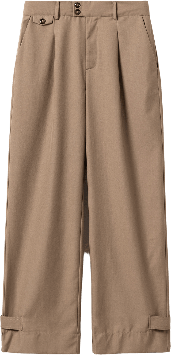 Joann Pants - Timber Brown, från Noella, i färgen timber brown.