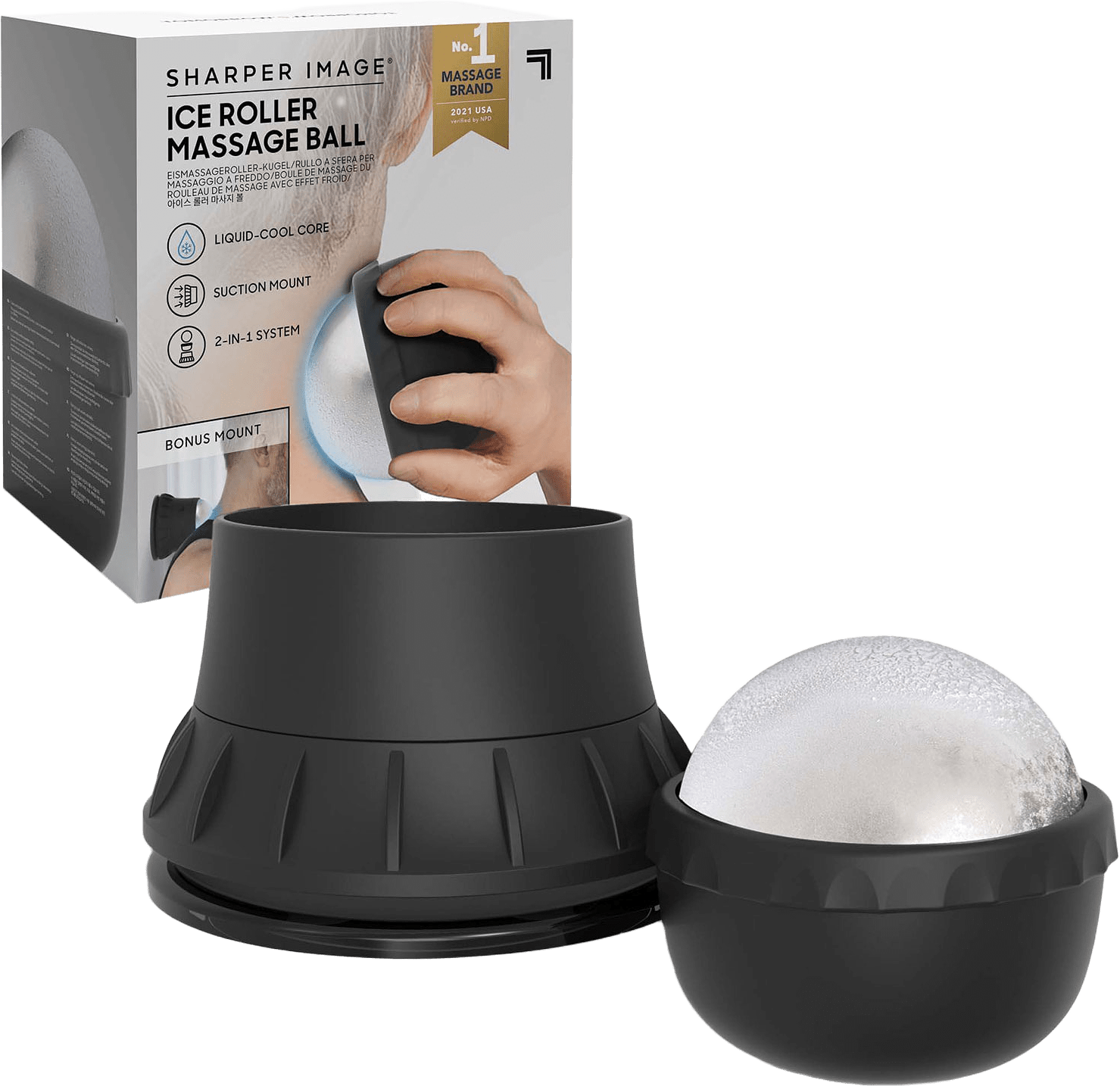 Massagekula Med Kyla, från Unknown, i färgen svart.