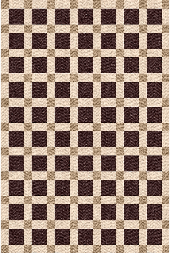 Evelina Kroon Jutematta 200x300cm, från Layered, i färgen sesame.