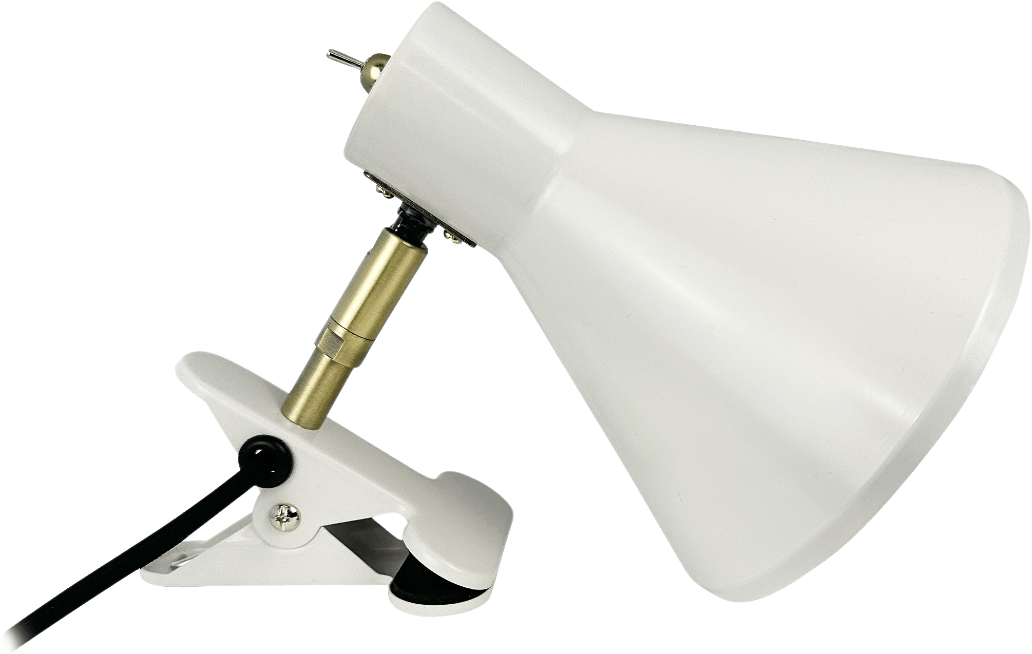 Sleep Clip-on Lamp, från Dyberg Larsen, i färgen white.