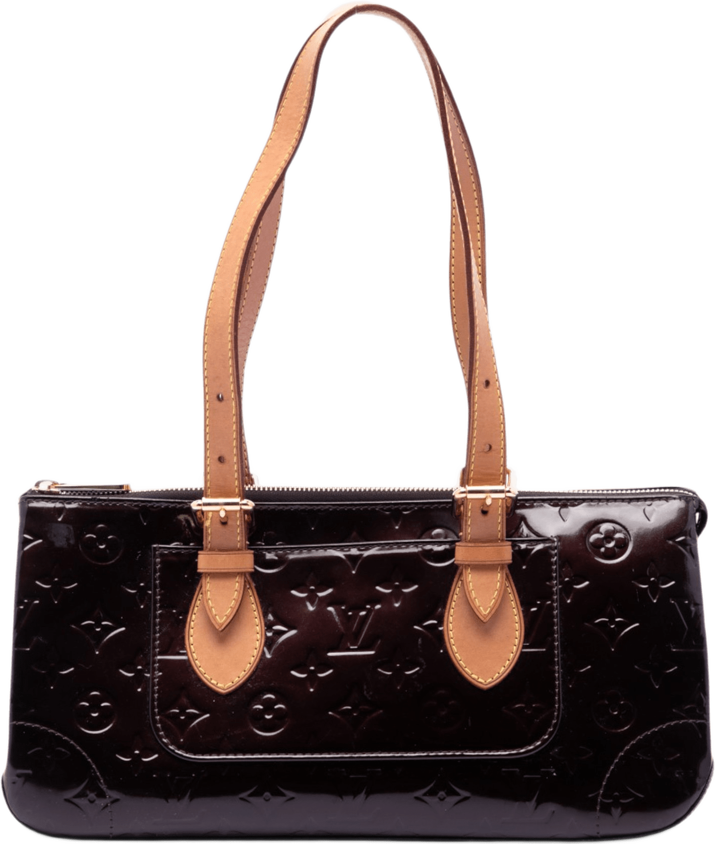 Louis Vuitton Monogram Vernis Rosewood Avenue, från Luxclusif, i färgen purple.