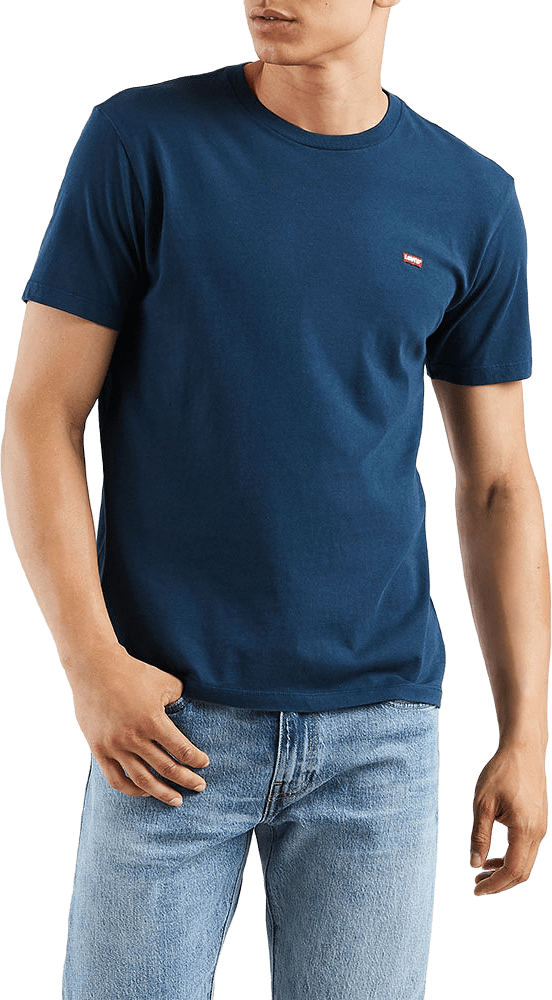 Original Housemark Tee, från Levi's, i färgen Blue.