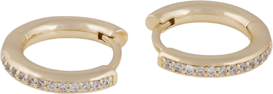 Essential Amsterdam Crystal Ear 15, från SNÖ of Sweden, i färgen g/clear.