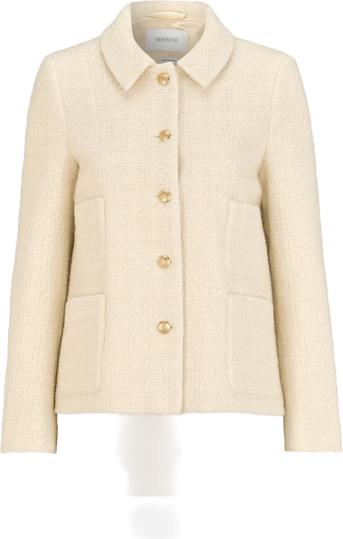 Isa Jacket, från Newhouse, i färgen offwhite.