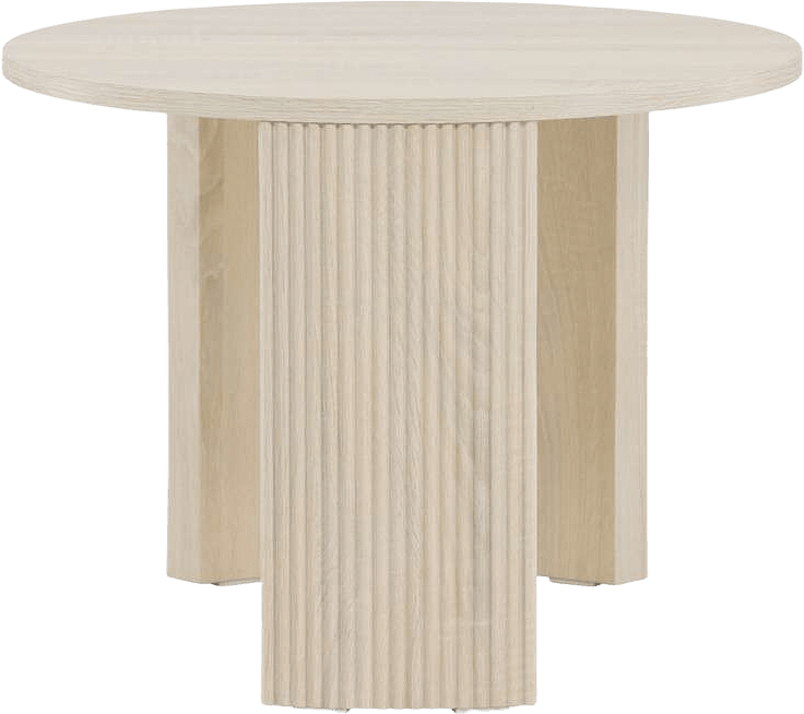 Bristol Soffbord, från Venture Home, i färgen whitewash.