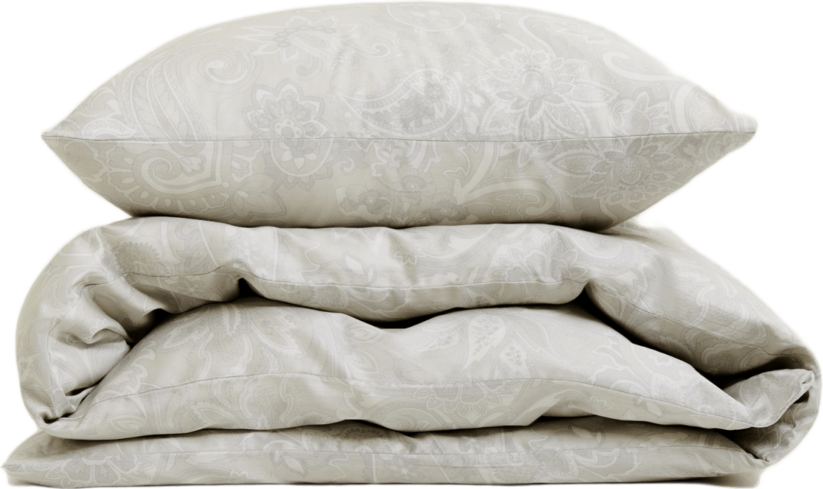 Bäddset Arkipelag Pattern Enkelt Greige 150x210cm Med 1st Örngott 50x60cm, från Arkipelag, i färgen greige.