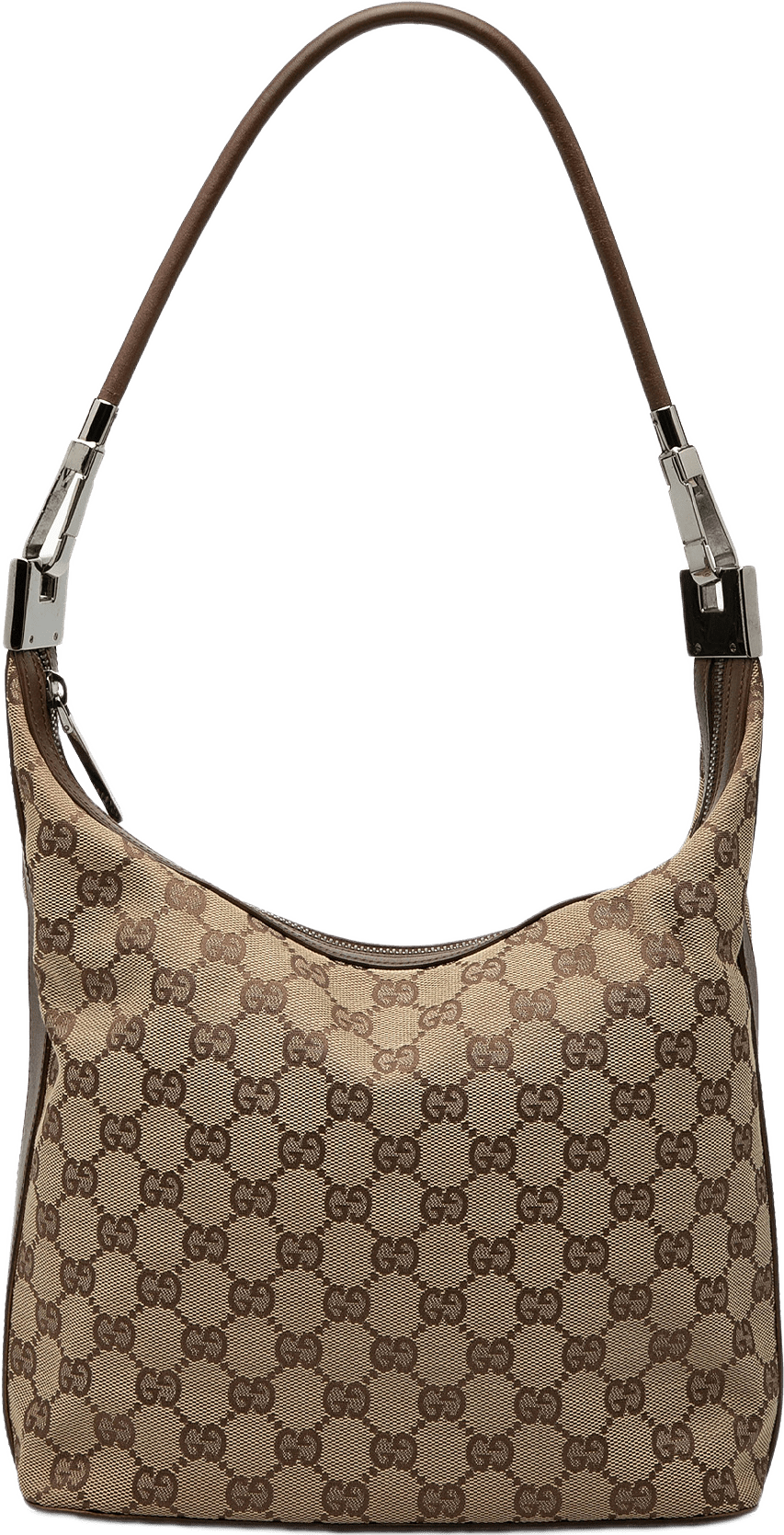 Gucci Gg Canvas Shoulder Bag, från Luxclusif, i färgen beige.