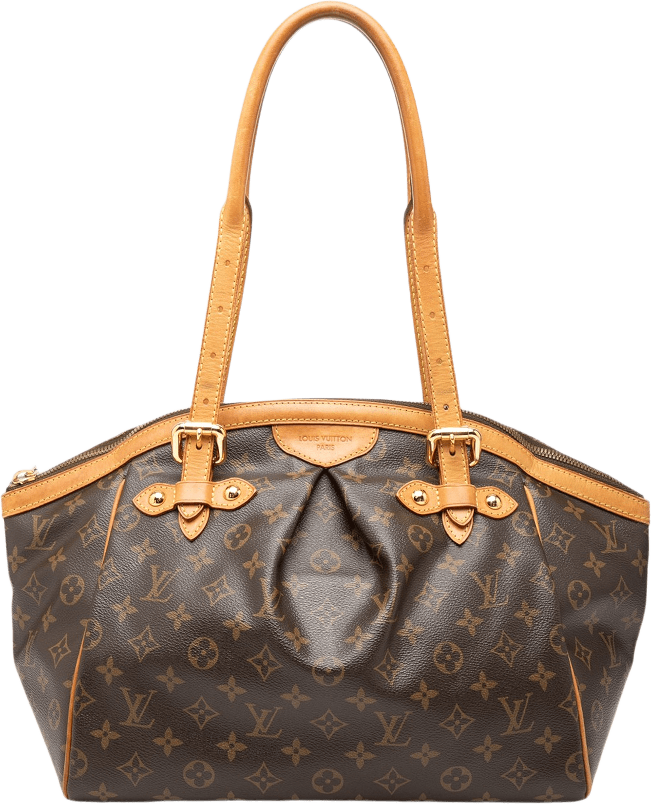 Louis Vuitton Monogram Tivoli Gm, från Luxclusif, i färgen brown.