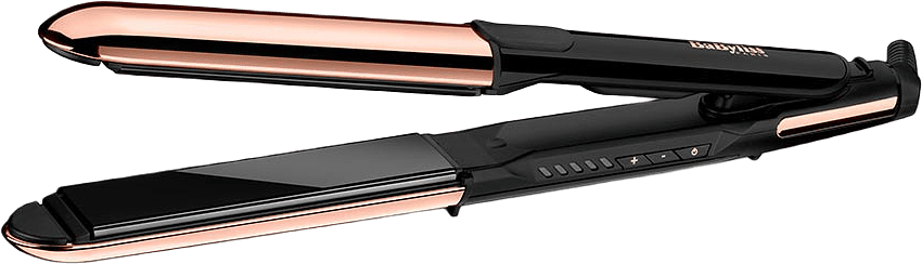 Straight & Curl Brilliance ST482E, från Babyliss, i färgen Black/Rose.