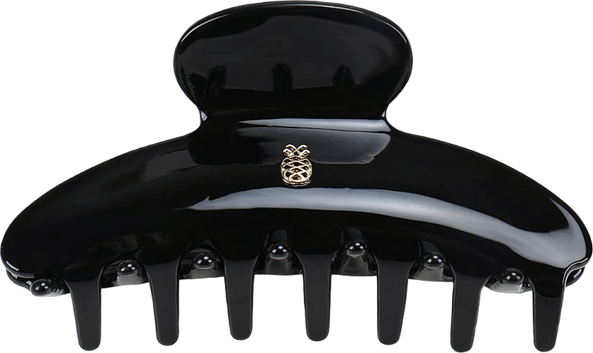 Large Hair Claw - Glossy Black, från IA BON, i färgen Glossy Black.