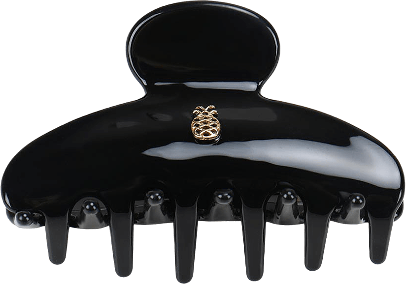 Hair Claw - Glossy Back, från IA BON, i färgen Glossy Black.