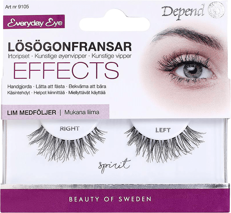 Lösögonfrans Spirit, från Depend, i färgen Spirit.