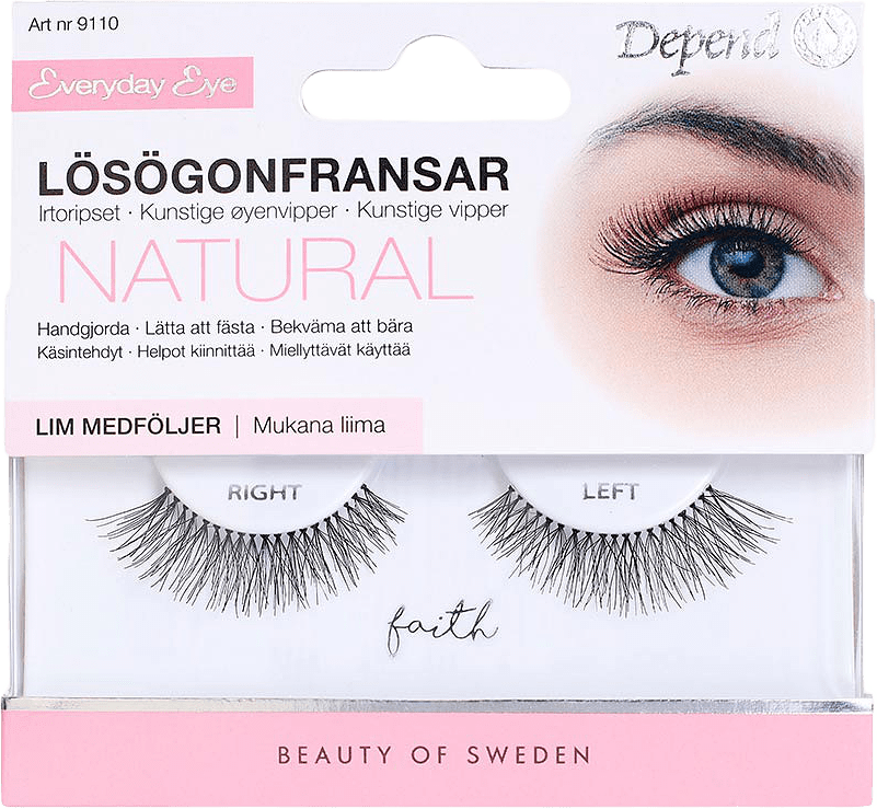 Lösögonfrans Faith, från Depend, i färgen Faith.