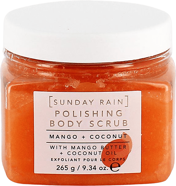 Mango & Coconut Bodyscrub, från Sunday Rain.