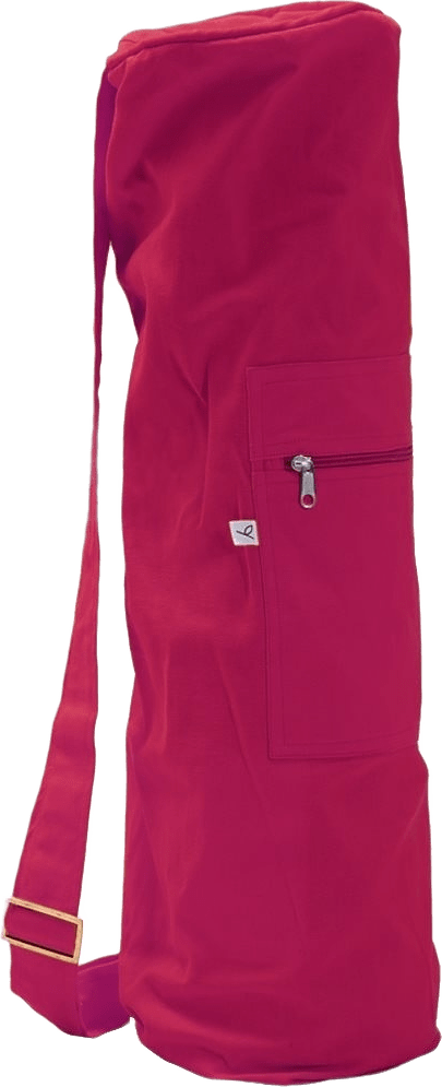 Yogaväska Yoga Mat Bag, från Yogiraj, i färgen röd.